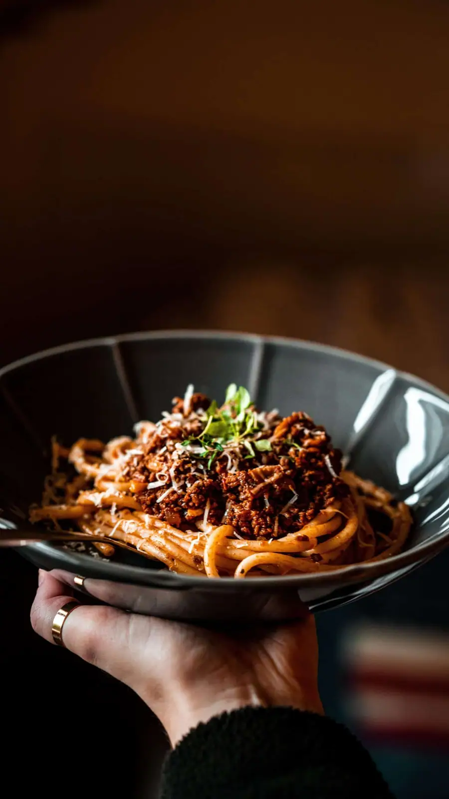 Köttfärssås med spagetti