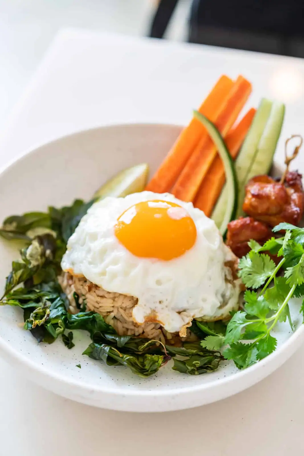 Nasi Goreng med stekt ägg