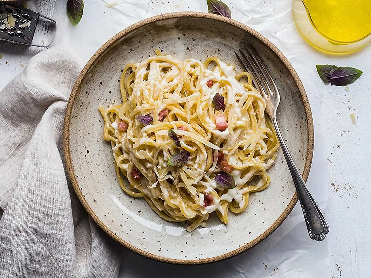 Pasta carbonara