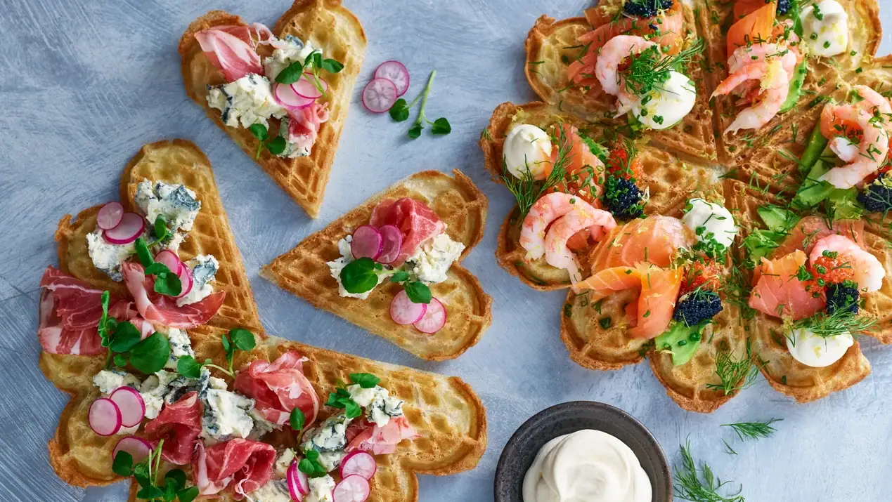 Våfflor - till middag -